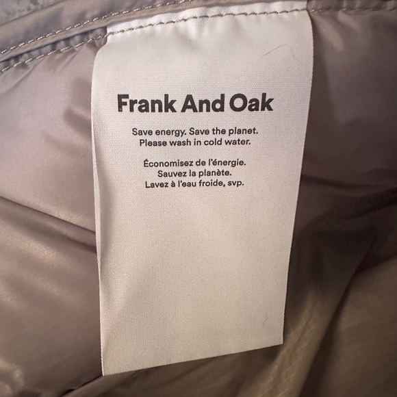Frank And Oak Puffer Jacket in light gray - Medium - Picture 5 of 7